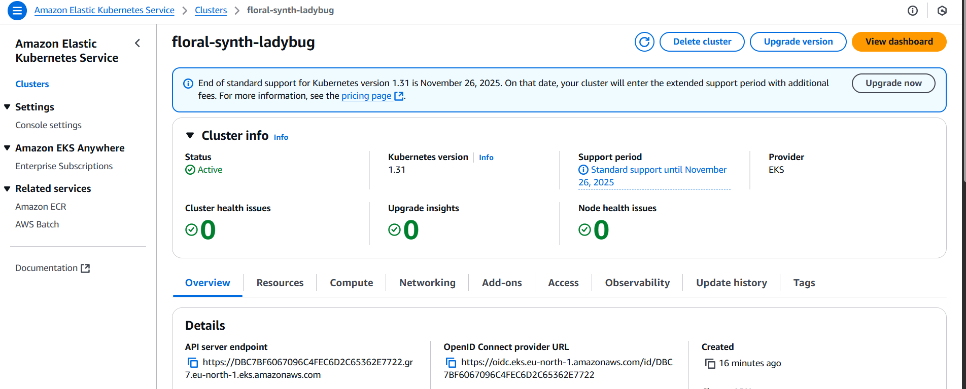 How to Set Up an Amazon EKS Cluster in AWS. - Jeevi Academy