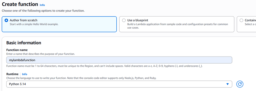 Getting Started with Amazon Lambda - Jeevi Academy