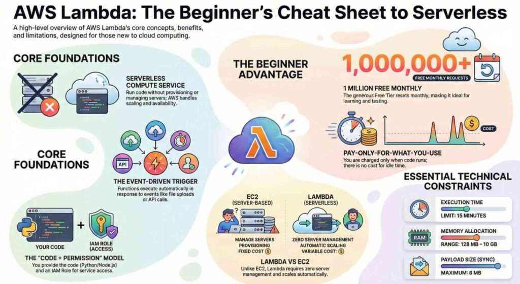 AWS Lambda Cheat Sheet for Beginners. - Jeevi Academy